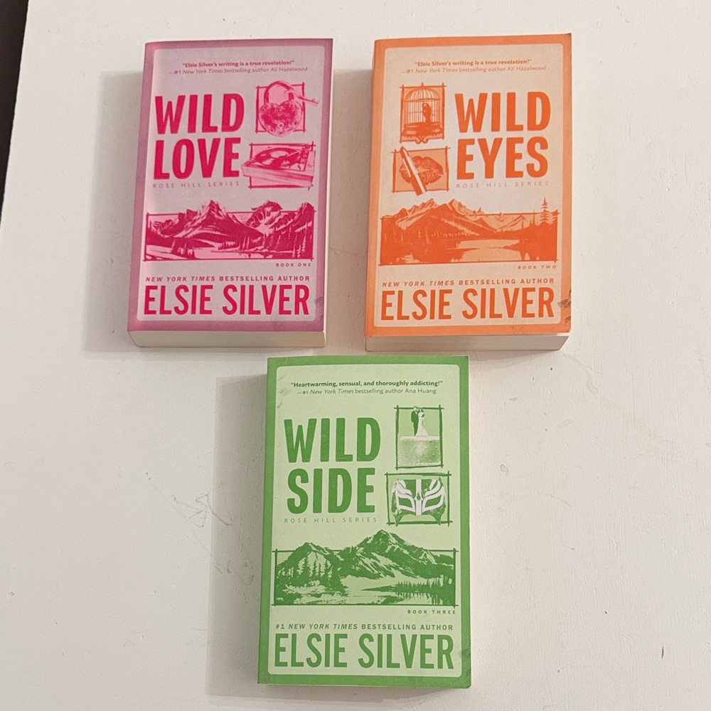 Book Bundle. Wild Love, Wild Eyes, Wild Side Book Set